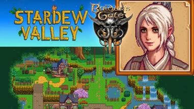 Baldur's Village: Stardew Valley Meets Baldur's Gate 3 in Epic Crossover Mod
